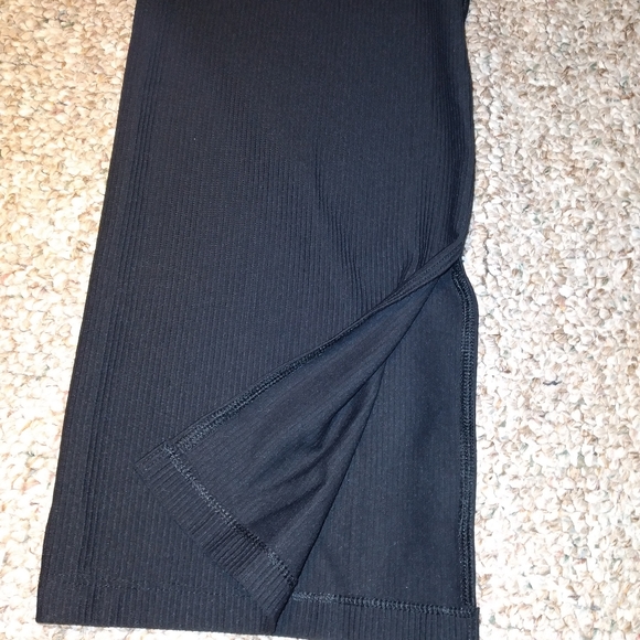 Old Navy Extra High Waist Ribbed Split Flare Leggings Pants Sz 3X vs Fabletics - Picture 7 of 11